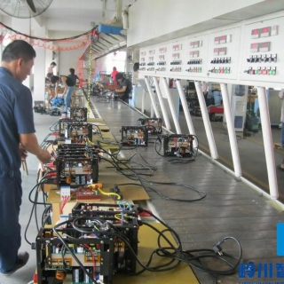 電焊機(jī)檢測流水線