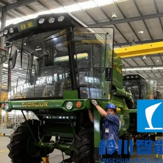 收割機生產(chǎn)流水線