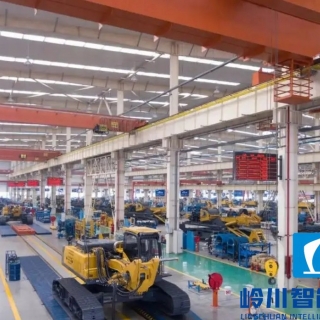 挖掘機(jī)生產(chǎn)流水線(xiàn)