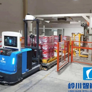 貨叉式AGV小車(chē)